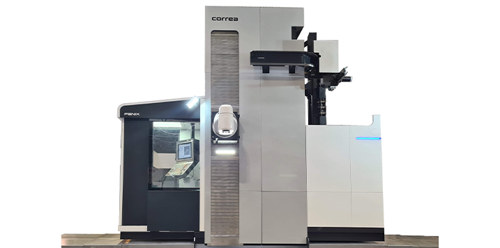 NICOLÁS CORREA GROUP shows at its stand at the BIEMH the new FENIX milling machine of new design (Stand 1/A09)